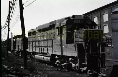 BO Baltimore & Ohio EMD GP30 Locomotive #6924 - Vintage Railroad Negative • $19.45