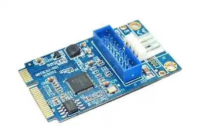 PCIE To19pin USB 3.0 PCI-E To USB3.0 PCI Express Riser Card To 4Pin Convertor • $9.30