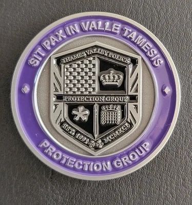 £19.99 • Buy Thames Valley Police Chequers Protection Group Challenge Coin 