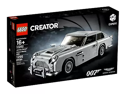 1x Lego Creator James Bond Aston Martin DB5 Brand New Retired Set # 10262 • $309.99