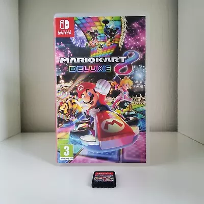 Mario Kart 8 Deluxe (Nintendo Switch) - Boxed & Very Good Condition • £35