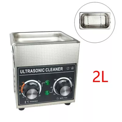 New Ultrasonic Cleaner Jewelry Watch Glasses Heating Ultrasound Cleaning Machine • $216.68