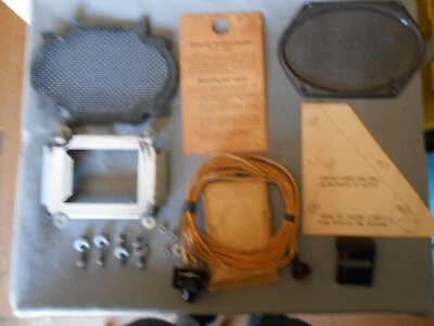 $525 • Buy Vintage 1949 1950 Chevrolet Passenger Car Accessory Rear Speaker NO # 986351