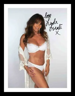 Linda Lusardi Autograph Signed & Framed Photo • £19.99