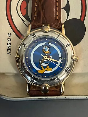 NIB The Disney Store Exclusive Donald Duck Watch • $55