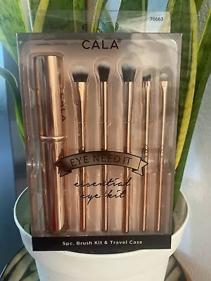 💥CALA Eye Need It Brush Kit Rose Gold 5pc Travel Case💥 • $7.99