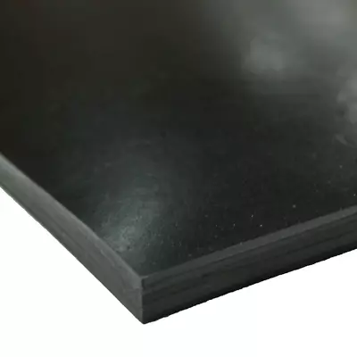 EPDM Rubber Sheet - 1/8 In. Thick X 24 In. Width X 12 In. Length - Black - 60A D • $18.99