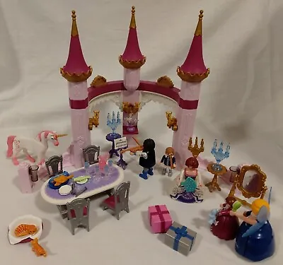 Playmobil Fairytale Palace Castle Royal Birthday With Unicorn – FREE P&P • £14.95