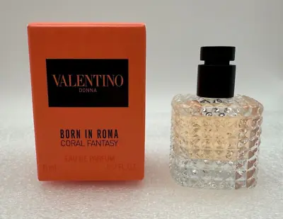 Valentino Donna Born In Roma Coral Fantasy Eau De Parfum 6ml  New In Box UK • £18.59