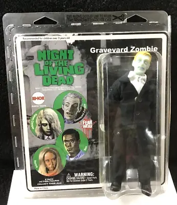 Emce Mego Night Of The Living Dead Graveyard Zombie Misb • $75.99