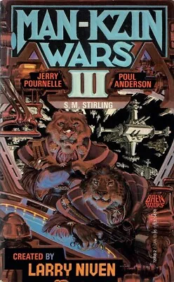 Man-Kzin Wars Vol. 3 Ed. By Larry Niven - Baen PBK 1990 - Pournelle Anderson • $5.95