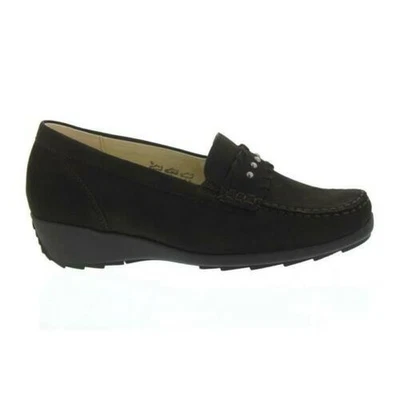 £101.53 • Buy Waldläufer Hanin, Moccasin, Denver (Nubuck Leather), Nuba (Dark), Width H 348