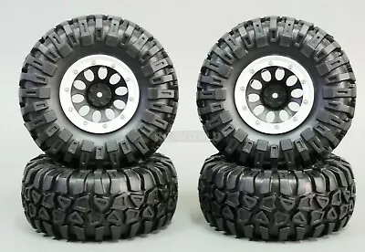 HPI Venture FJ Cruiser Beadlock 2.2 WHEELS  & TIRES 130mm  -Set Of 4- Silver • $49.99