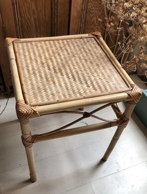 £35 • Buy Wicker/bamboo Side Table 
