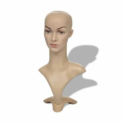 $31.18 • Buy VidaXL Female Mannequin Head  Wig Hat Jewelry Shop Window Display Form