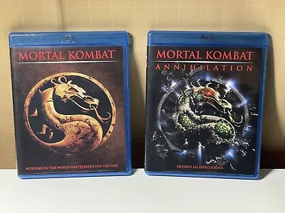 Mortal Kombat And Mortal Kombat Annihilation Blu-ray Kombo • $19.99