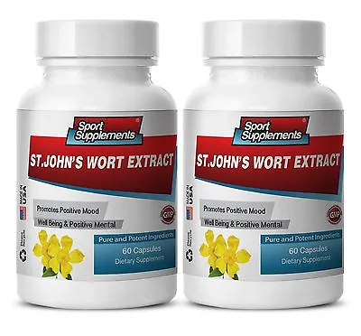 Ginkgo Herb Capsules - St. John’s Wort Extract 475mg - Boost Prostate Health 2B • $40.19