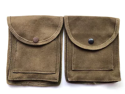 Lot Of 2 Army Green Compass Medic Pouch Chinese Molle Canvas Material • $15