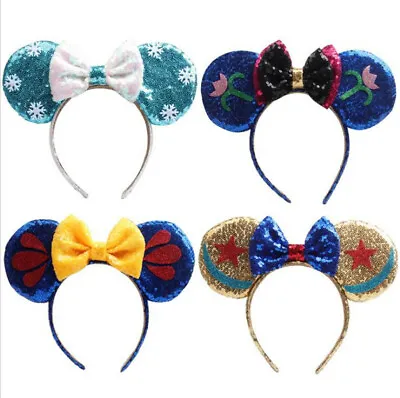 £4.79 • Buy Kids Minnie Mouse Ears Headband Disney Land World Sorcerer Mickey Colourful  UK