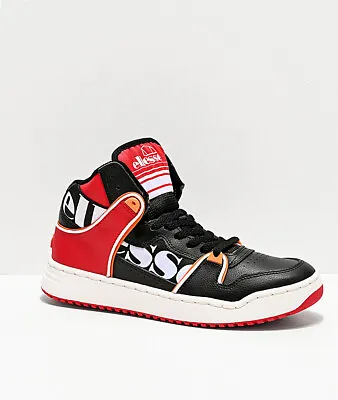 Elesse Assist Hi Black & Red Mens Shoes (NWT) • $99.99