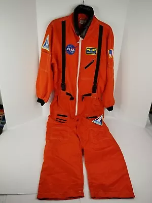 Astronaut Costume NASA USA United States Commander Orange Space Moon Mens - S • $63.99