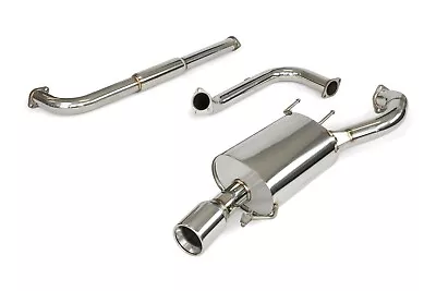 Yonaka 95-99 Mitsubishi Eclipse Eagle Talon Catback Exhaust GST Spyder Turbo FWD • $399