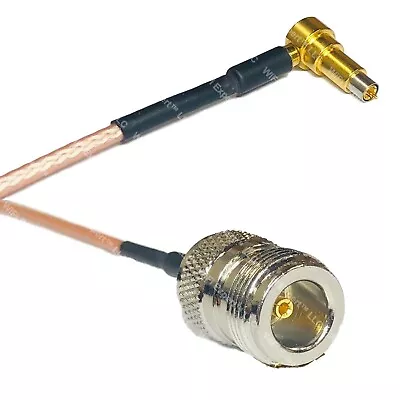 RG316 MS-156 MALE ANGLE To N FEMALE RF Cable Rapid-SHIP LOT • $10.74