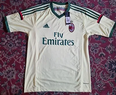 Brand New With Tags Mens Replica Ac Milan Football Shirt Size Medium  • £25