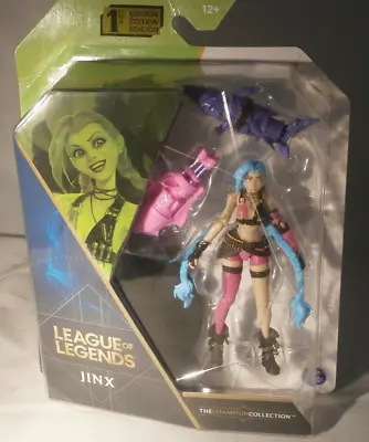 League Of Legends Jinx Champion Collection 1st Edition Sealed • £4.99