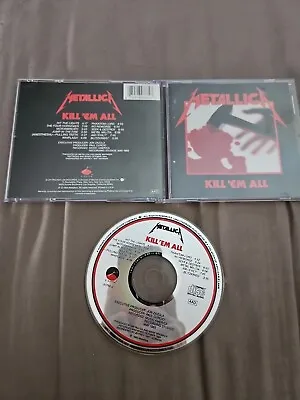 Metallica - Kill Em All CD EARLY PRESS ELEKTRA 960766-2 Am I Evil/Blitzkrieg • $20