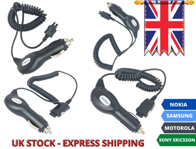 $12.19 • Buy In-Car Charger 12V Car Cigarette DC Adapter For Classic Mobile Cell Phones