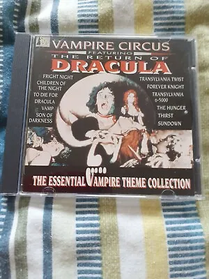£8.50 • Buy  Hammer Horror Vampire Circus/the Return Of Dracula Cd  + Figures 