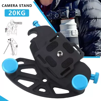 Camera Clip Waist Belt Quick Release Backpack Holster Hanger Quick Strap Metal • £9.90