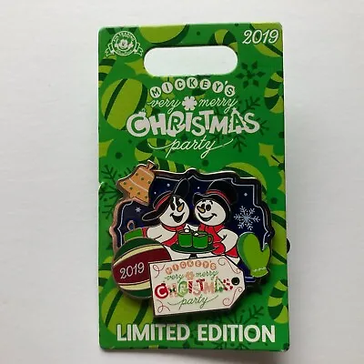 WDW - Mickey's Very Merry Christmas Party 2019 - Snowmen Disney Pin 137178 • $11.25