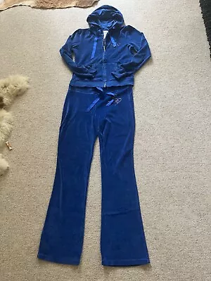 Lipsy Womens Velvet Track Suit Size L • £15