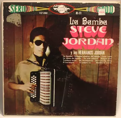 Steve Jordan - Lp - La Bamba - Tejano Latin Tex Mex Chicano Soul R&B Falcon Rare • $74.99