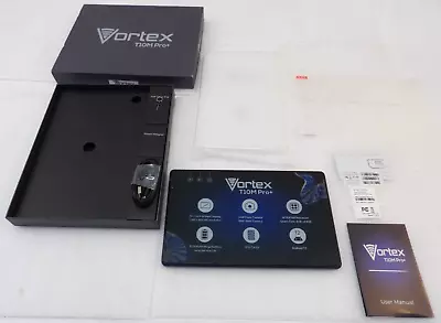 Vortex T10M Pro+ Tablet 10.1  64GB 4GB RAM 4G LTE + Wifi Midnight Blue • $49.45