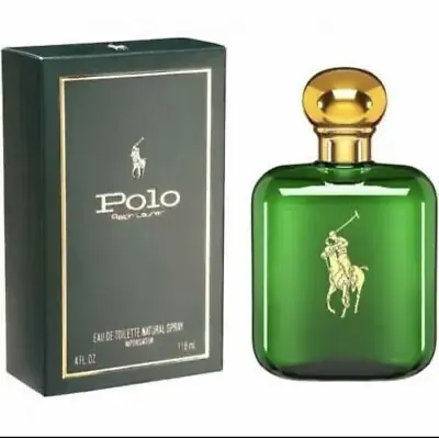 $53.99 • Buy Polo Green By Ralph Lauren Cologne For Men EDT 4.0 Fl.oz New In Box - Authentic