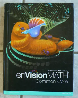 Scott Foresman/Pearson EnVision MATH Gr.3/3rd Common Core 2012 NICE HC Text  • $11