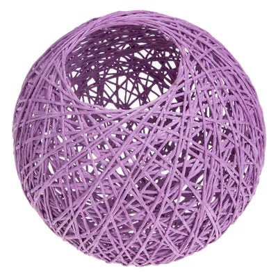  Chandelier Shade Basket Pendant Lamp Wooden Coat Light Shades Ceiling • £9.30