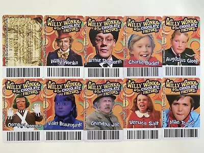 Willy Wonka Golden Ticket  Wizard Of Oz Full Set  Avengers Full Set • $100