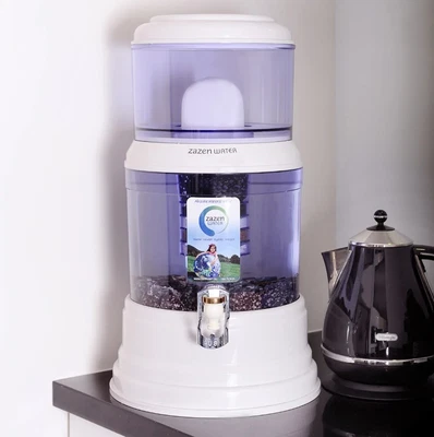 $630 • Buy Zazen Alkaline Detox Water Filter System + Alkalinity  Enhancer  Filter Cartidge