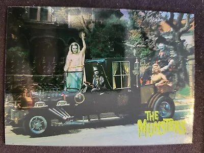 The Munsters Deluxe 1996 Dart Flipcards Foil Promo Card P1 TV • $4.99