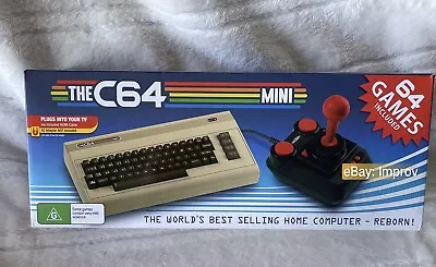 Retro Games The C64 Mini Computer 64 Games - Brand New - Pal / Aus Edition • $160