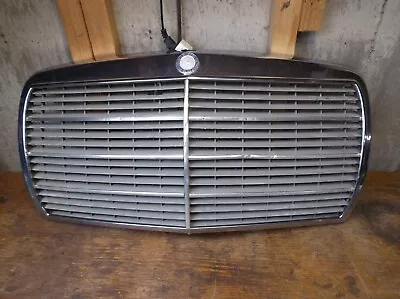 Mercedes Benz W123 Front Grille Fin Guard Chrome 300D 240D 300TD Grill Emblem • $78