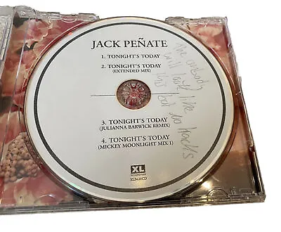 💿 Jack Penate - Tonight’s Today - Mega Rare Promo CD Record Company Proof? • £5