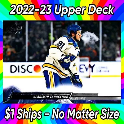  NEW  2022-23 Upper Deck Hockey Series 2 - #251-450 (In-Stock) Pick Your Player • $0.99