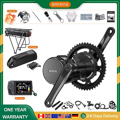 BAFANG 36V 250W 48V Mid Drive Motor Conversion Kits Ebike Kit 17.5Ah • £346.02