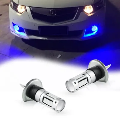 2PCS Extreme Bright Blue H1 30-SMD Car LED Fog Light DRL Driving Light Bulbs • $11.59