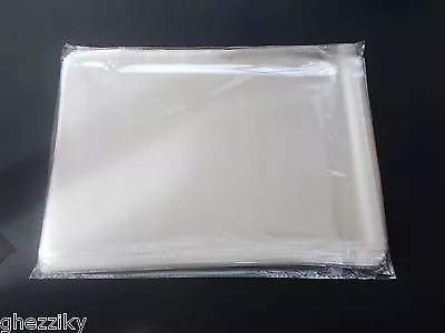 100 10x13 Clear Resealable Cello / Cellophane Bags For Clothing T-shirt 1.5 Mil  • $17.99